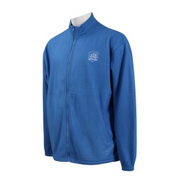 J799 Design Blue Fleece Jacket J799 Design Blue Fleece Jacket